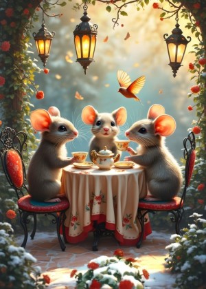 Alipson: Tea Time (500) verticale puzzel