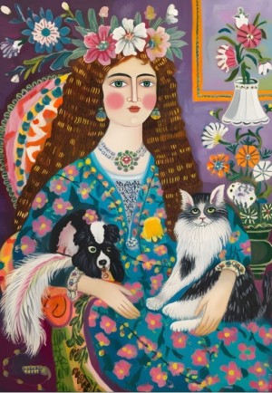 Alipson: The Animal Lady (1000) verticale puzzel