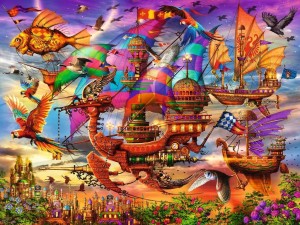 Ravensburger: The Flight (1500) legpuzzel