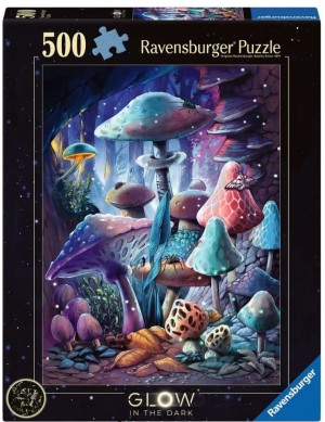 Ravensburger: Moonlight Mushrooms (500) verticale puzzel