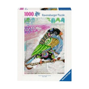 Ravensburger: Swirly Bird (1000) verticale puzzel