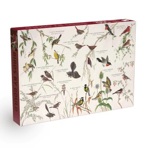 Penny Puzzle: Birds by Gould (500) vogelpuzzel