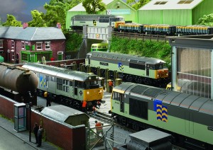 Kidicraft: Hornby - Diesel Depot (1000) treinpuzzel
