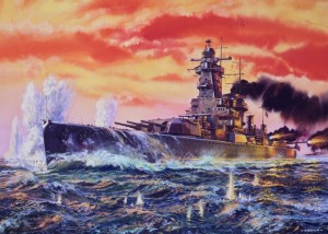 Kidicraft: Airfix - Admiral Graf Spee (1000) bootpuzzel