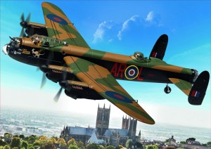Kidicraft: Corgi - Avro Lancaster (1000) vliegtuigpuzzel