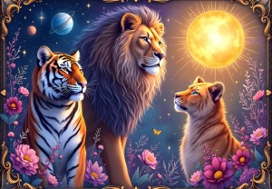 Alipson: Feline Cosmos (1000) legpuzzel