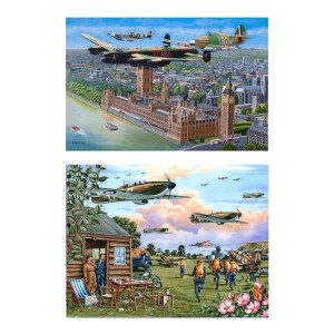 House of Puzzles: Sky Patrol (2x500BIG) legpuzzels