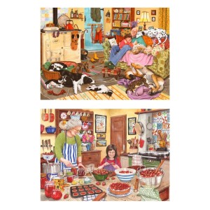 House of Puzzles: Heart of the Home (2x500BIG) legpuzzels