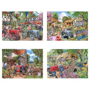 House of Puzzles: Farmer's Friends (4x250BIG) legpuzzels