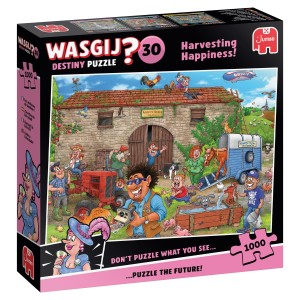 Jumbo: Wasgij Destiny 30 Harvesting Happiness (1000) puzzel
