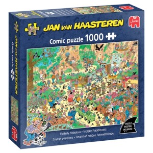 Jan van Haasteren: Vrolijke Fladderaars (1000) legpuzzel