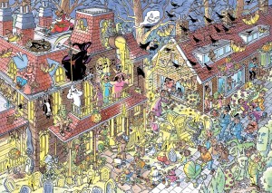 Jan van Haasteren: Trick or Treat (500) legpuzzel