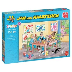 Jan van Haasteren: Junior 20 - Creatief met Klei (150) kinderpuzzel