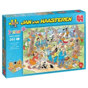 Jan van Haasteren: Junior 21 - De Vrijmarkt (240) kinderpuzzel