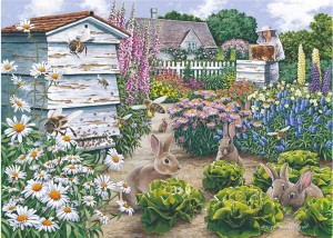 House of Puzzles: Honey Bunnies (500) legpuzzel