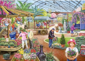 House of Puzzles: At the Garden Centre (500) legpuzzel