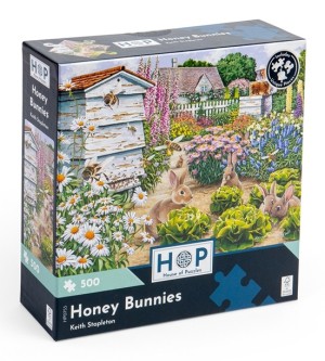 House of Puzzles: Honey Bunnies (500) legpuzzel