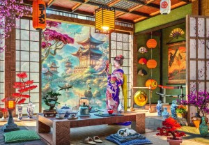 Bluebird: Japan Tea Room (1000) legpuzzel