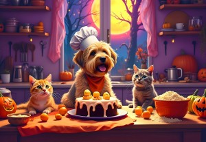 Bluebird: Baking for Halloween (1000) legpuzzel
