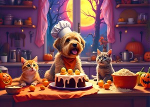 Bluebird: Baking for Halloween (300) kinderpuzzel