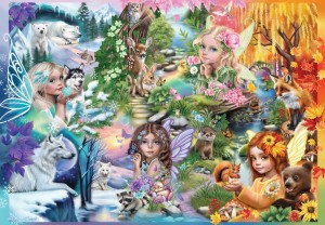 Bluebird: A Season of Fairies (1000) fantasypuzzel