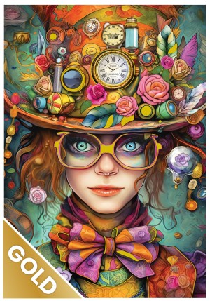 Bluebird: Mad Props - Limited Edition Luxe Gold (2000) verticale puzzel