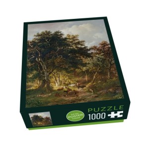 Bekking en Blitz: Groot Bosgezicht (1000) verticale puzzel