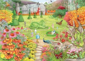 Falcon: Garden Trails (1000) legpuzzel