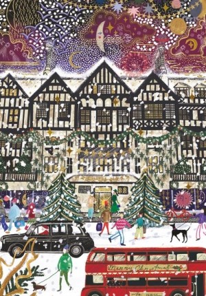 Gibsons: Christmas in London (3x500) kerstpuzzels