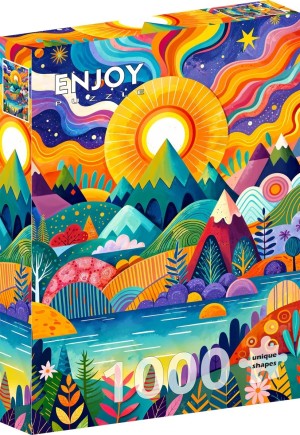 Enjoy: Spellbinding Horizon (1000) verticale puzzel
