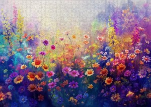 Enjoy: Flowering Glade (1000) bloemenpuzzel