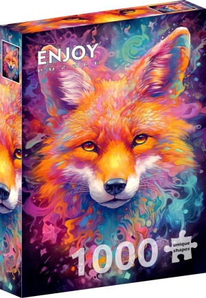 Enjoy: Fiery Fox (1000) verticale puzzel