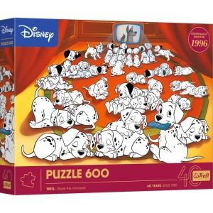 Trefl: 101 Dalmatians (600) disneypuzzel