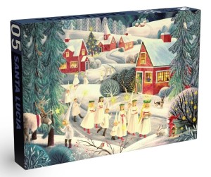 Penny Puzzle: Santa Lucia (500) kerstpuzzel
