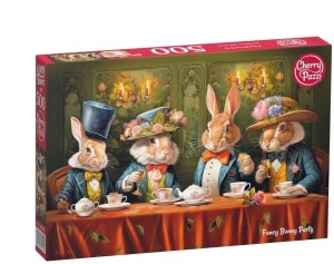 Cherry Pazzi: Fancy Bunny Party (500) legpuzzel