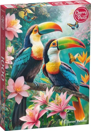 Cherry Pazzi: Toucan's Paradise (1000) verticale puzzel