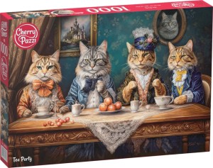 Cherry Pazzi: Tea Party (1000) kattenpuzzel