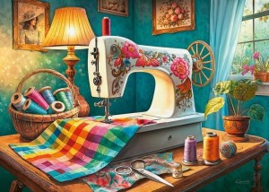 Cherry Pazzi: My Sewing Corner (1000) legpuzzel