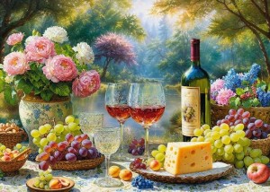 Cherry Pazzi: Grape Splendor (1000) legpuzzel