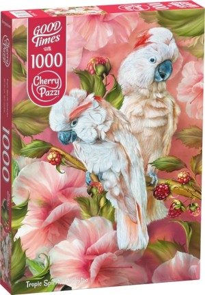 Cherry Pazzi: Tropic Spirits Cockatoo (1000) verticale puzzel