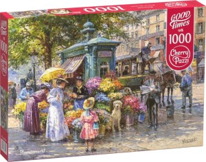 Cherry Pazzi: Blumenmarkt (1000) legpuzzel