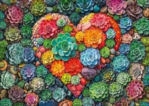 Cherry Pazzi: The Shape of Love (1000) legpuzzel