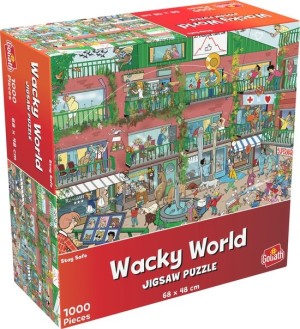 Goliath: Wacky World - Stay Safe (1000) legpuzzel OP = OP