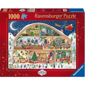Ravensburger: Santa's Workshop (1000) kerstpuzzel