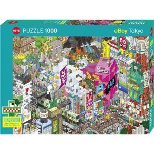 Heye: Pixorama - Tokyo Quest (1000) legpuzzel