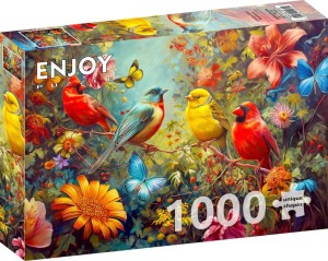 Enjoy: Chirps and Flutters (1000) vogelpuzzel