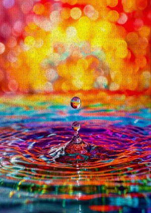 Enjoy: Splash of Life (1000) verticale puzzel