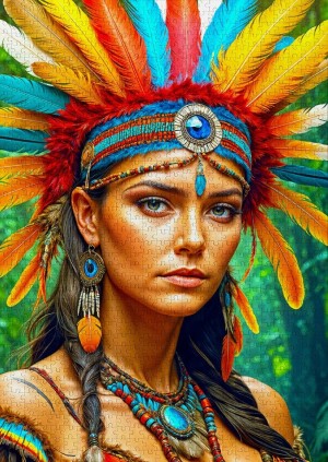 Enjoy: Spirit of the Roots (1000) verticale puzzel