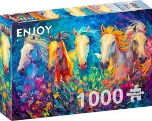 Enjoy: Bright Galloping (1000) paardenpuzzel