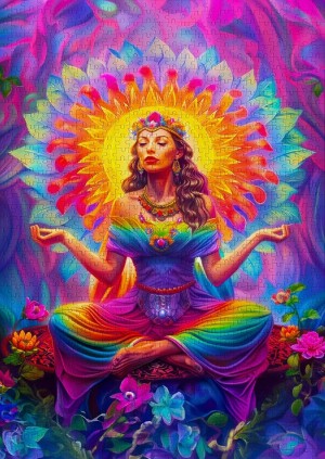 Enjoy: Harmony Spectrum (1000) verticale puzzel
